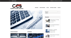 Desktop Screenshot of centrecountybusiness.com
